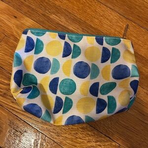 Colorful cosmetics bag